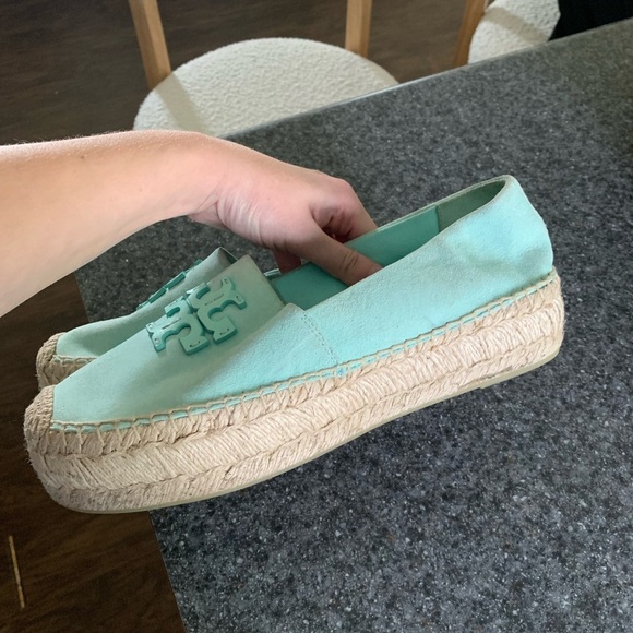 Tory Burch turquoise Espadrilles - Picture 9 of 16